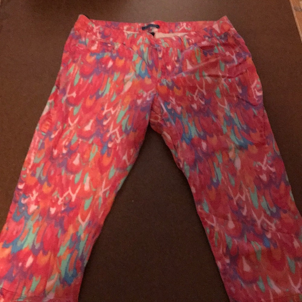 Paint splatter capris💕🦀🧜🏻‍♂️🧞‍♀️